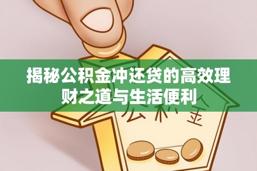 聂拉木揭秘公积金冲还贷的高效理财之道与生活便利