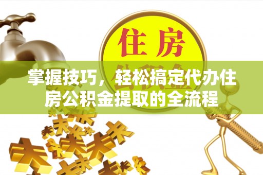 聂拉木掌握技巧，轻松搞定代办住房公积金提取的全流程