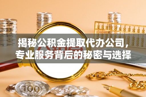 聂拉木揭秘公积金提取代办公司，专业服务背后的秘密与选择指南