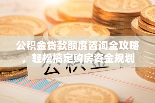 聂拉木公积金贷款额度咨询全攻略，轻松搞定购房资金规划