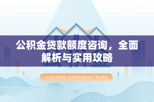 聂拉木公积金贷款额度咨询，全面解析与实用攻略