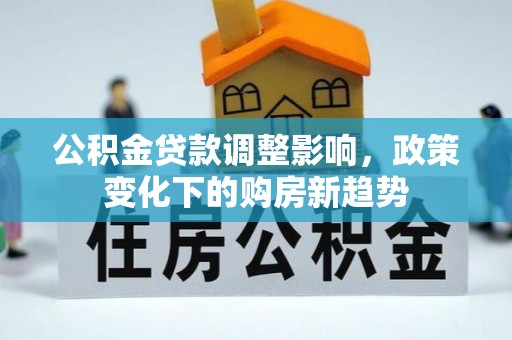 聂拉木公积金贷款调整影响，政策变化下的购房新趋势