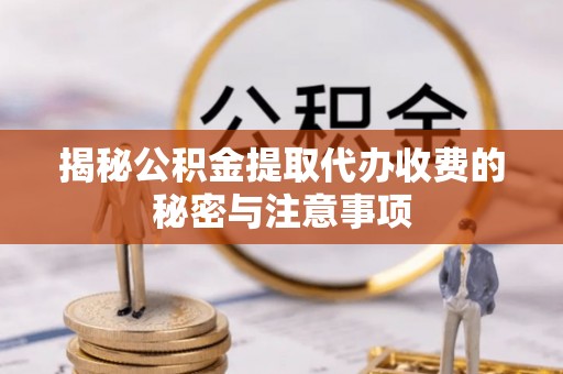 聂拉木揭秘公积金提取代办收费的秘密与注意事项