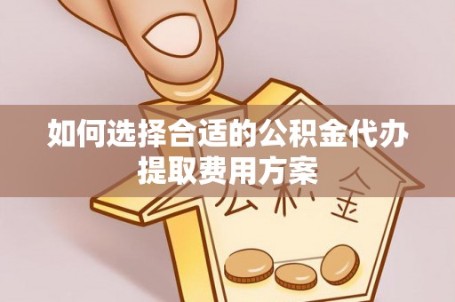 聂拉木如何选择合适的公积金代办提取费用方案