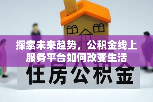聂拉木探索未来趋势，公积金线上服务平台如何改变生活