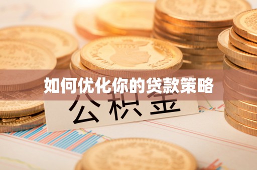 聂拉木如何优化你的贷款策略