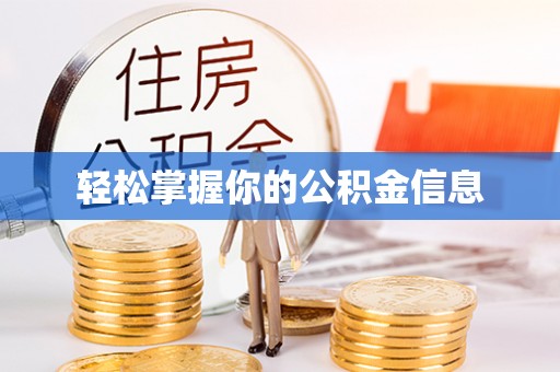 聂拉木轻松掌握你的公积金信息
